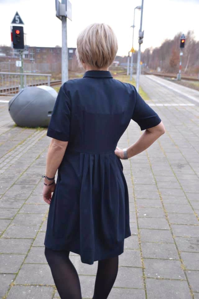Schnittmuster Hemdblusenkleid BELLA DONA (34-56) : - Sewando
