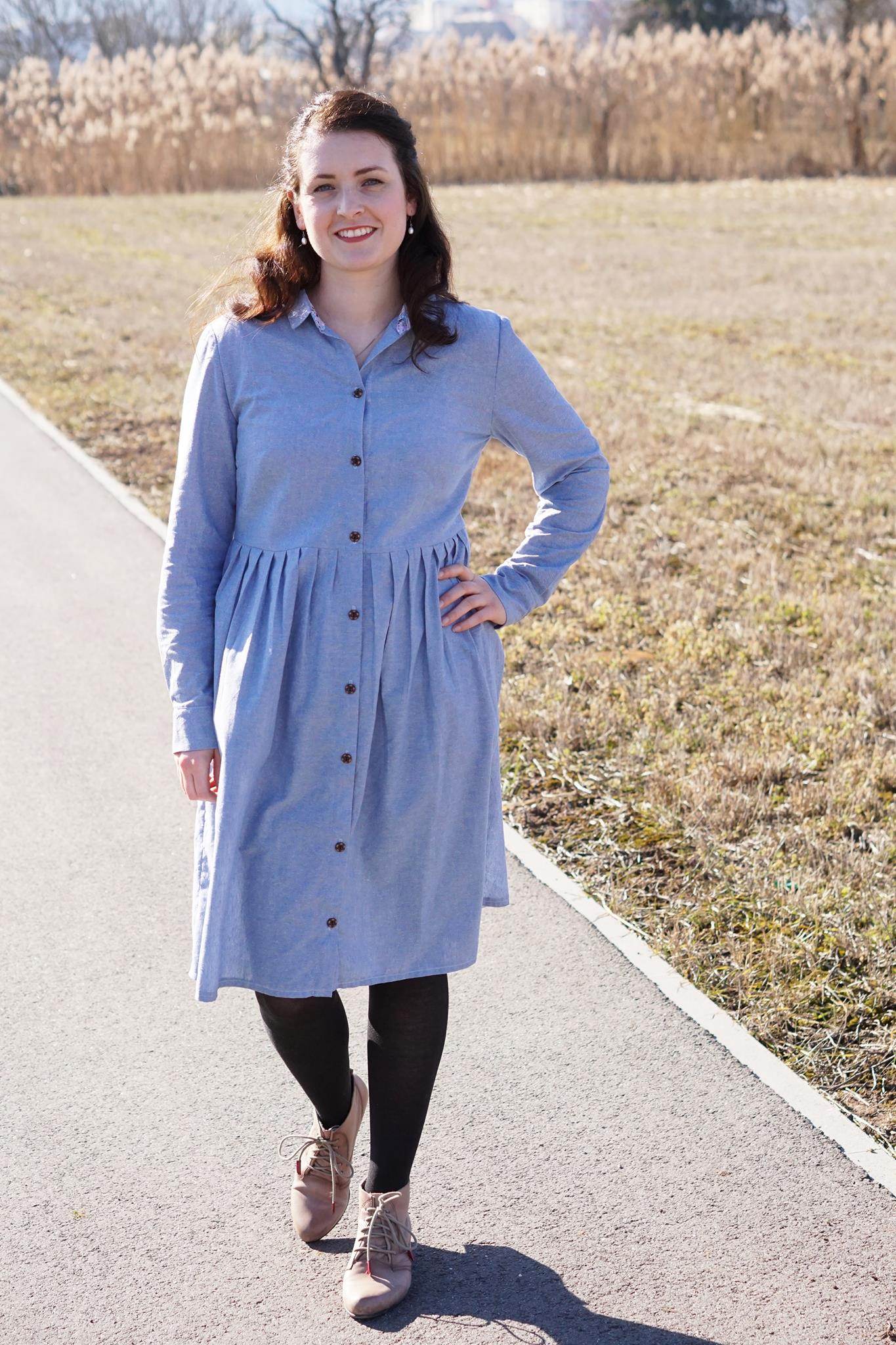 Schnittmuster Hemdblusenkleid BELLA DONA (34-56) : - Sewando