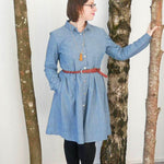Schnittmuster Hemdblusenkleid BELLA DONA (34-56) : - Sewando