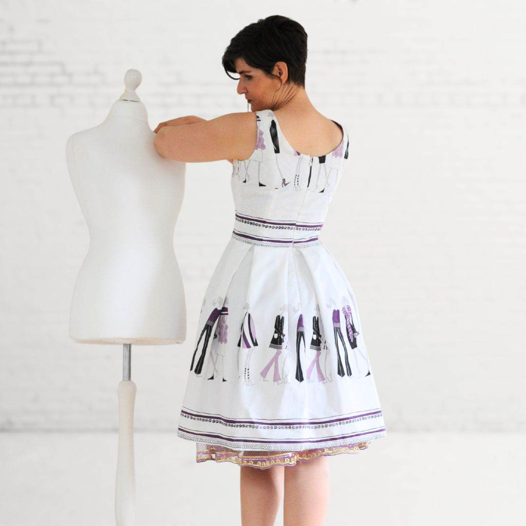 Schnittmuster Damen Kleid Martine Gr. 34-46 - Sewando