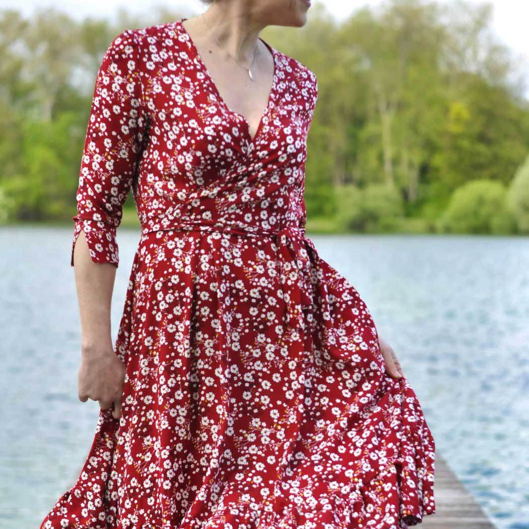 Schnittmuster Maxikleid Kleid MARINGA (34-46) : - Sewando