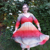 Schnittmuster Maxikleid Kleid MARINGA curvy (46-56) : - Sewando