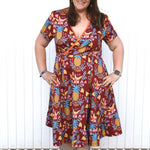 Schnittmuster Maxikleid Kleid MARINGA curvy (46-56) : - Sewando