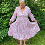 Schnittmuster Maxikleid Kleid MARINGA curvy (46-56) : - Sewando