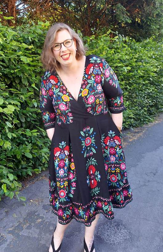 Schnittmuster Maxikleid Kleid MARINGA curvy (46-56) : - Sewando