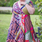 Schnittmuster Maxikleid Kleid MARINGA curvy (46-56) : - Sewando