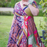 Schnittmuster Maxikleid Kleid MARINGA curvy (46-56) : - Sewando