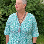 Schnittmuster Maxikleid Kleid MARINGA curvy (46-56) : - Sewando