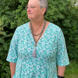 Schnittmuster Maxikleid Kleid MARINGA curvy (46-56) : - Sewando