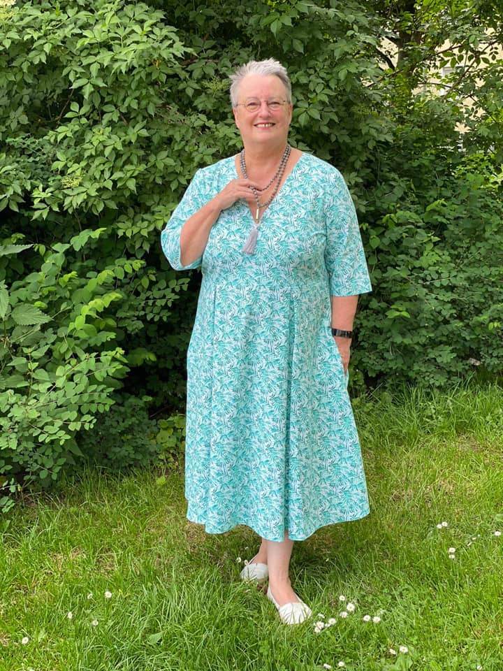 Schnittmuster Maxikleid Kleid MARINGA curvy (46-56) : - Sewando