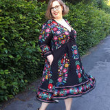Schnittmuster Maxikleid Kleid MARINGA curvy (46-56) : - Sewando