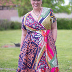 Schnittmuster Maxikleid Kleid MARINGA curvy (46-56) : - Sewando