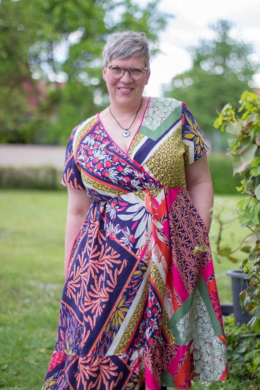 Schnittmuster Maxikleid Kleid MARINGA curvy (46-56) : - Sewando