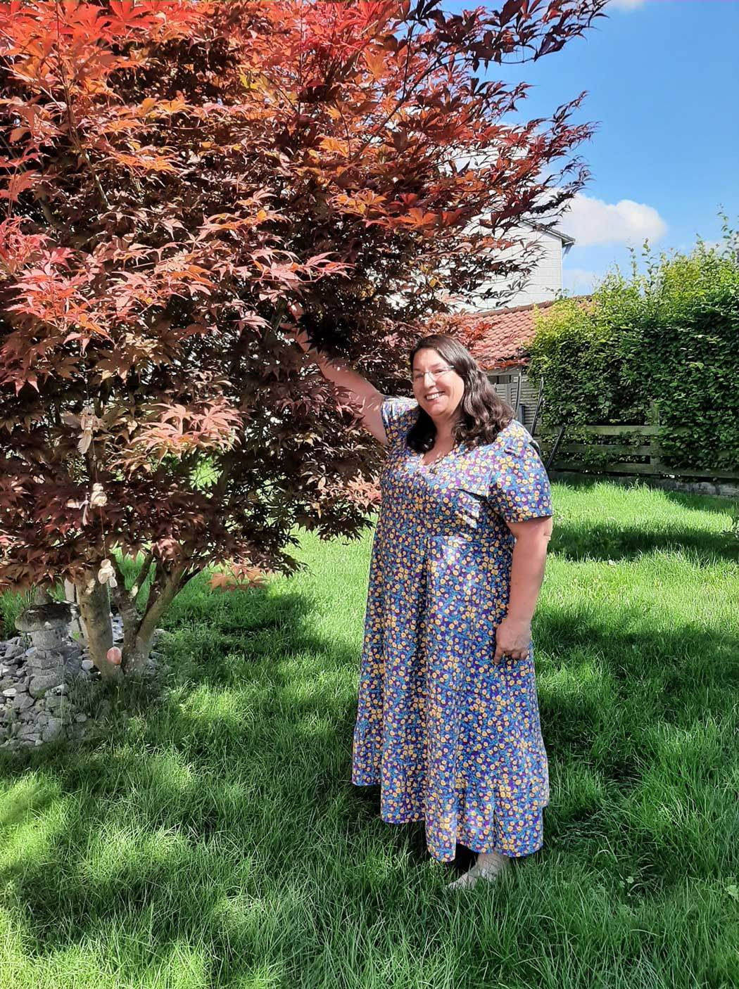 Schnittmuster Maxikleid Kleid MARINGA curvy (46-56) : - Sewando