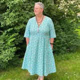 Schnittmuster Maxikleid Kleid MARINGA curvy (46-56) : - Sewando