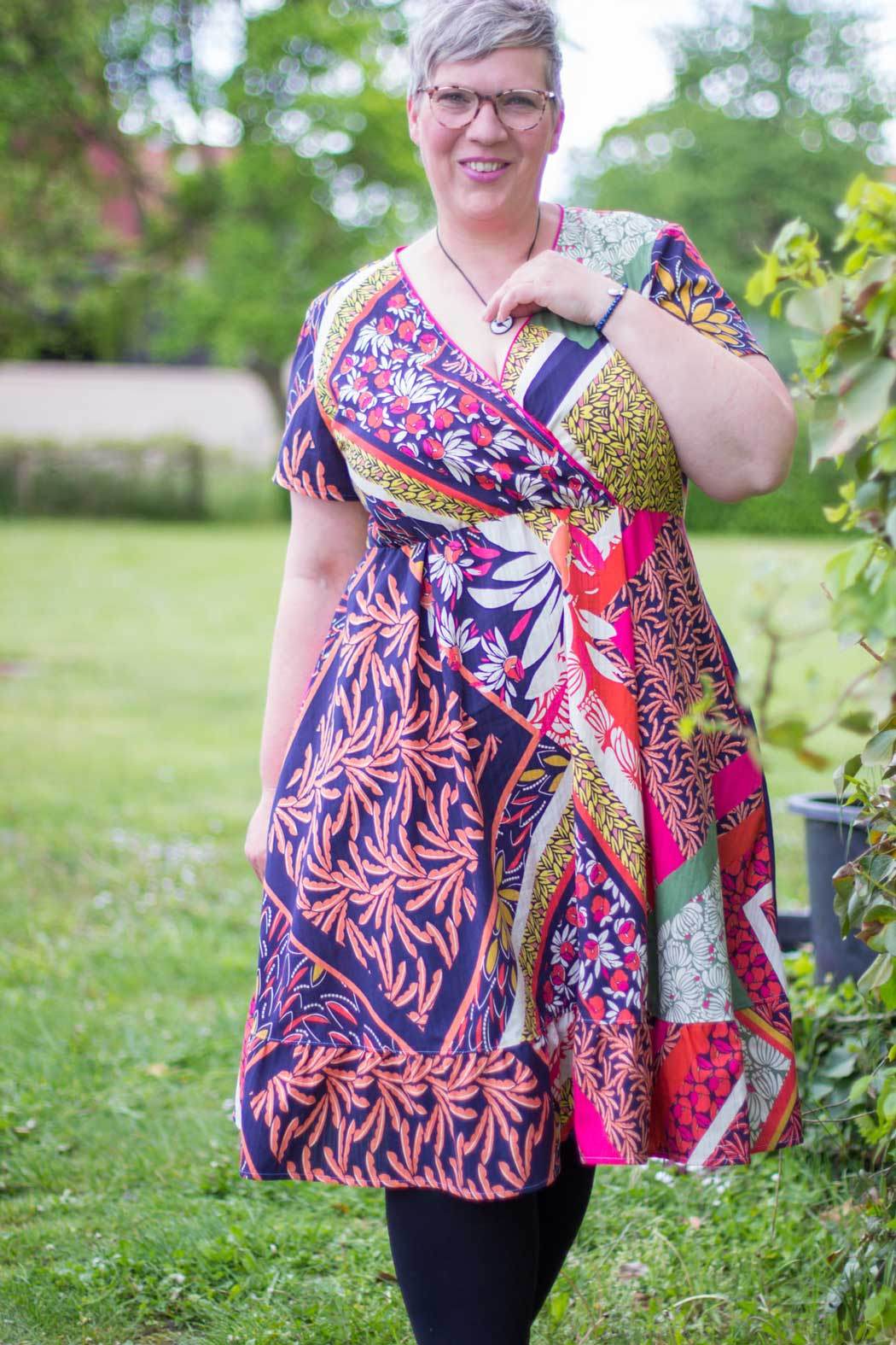 Schnittmuster Maxikleid Kleid MARINGA curvy (46-56) : - Sewando