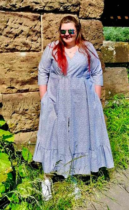 Schnittmuster Maxikleid Kleid MARINGA curvy (46-56) : - Sewando