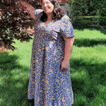 Schnittmuster Maxikleid Kleid MARINGA curvy (46-56) : - Sewando