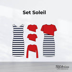 Schnittmuster Damen Kleid + Shirt Soleil Größe 34-54 - Sewando
