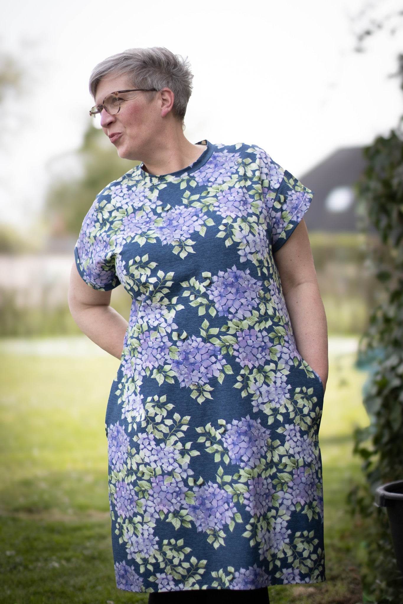Schnittmuster T-Shirt Kleid UVA (32-58) : - Sewando