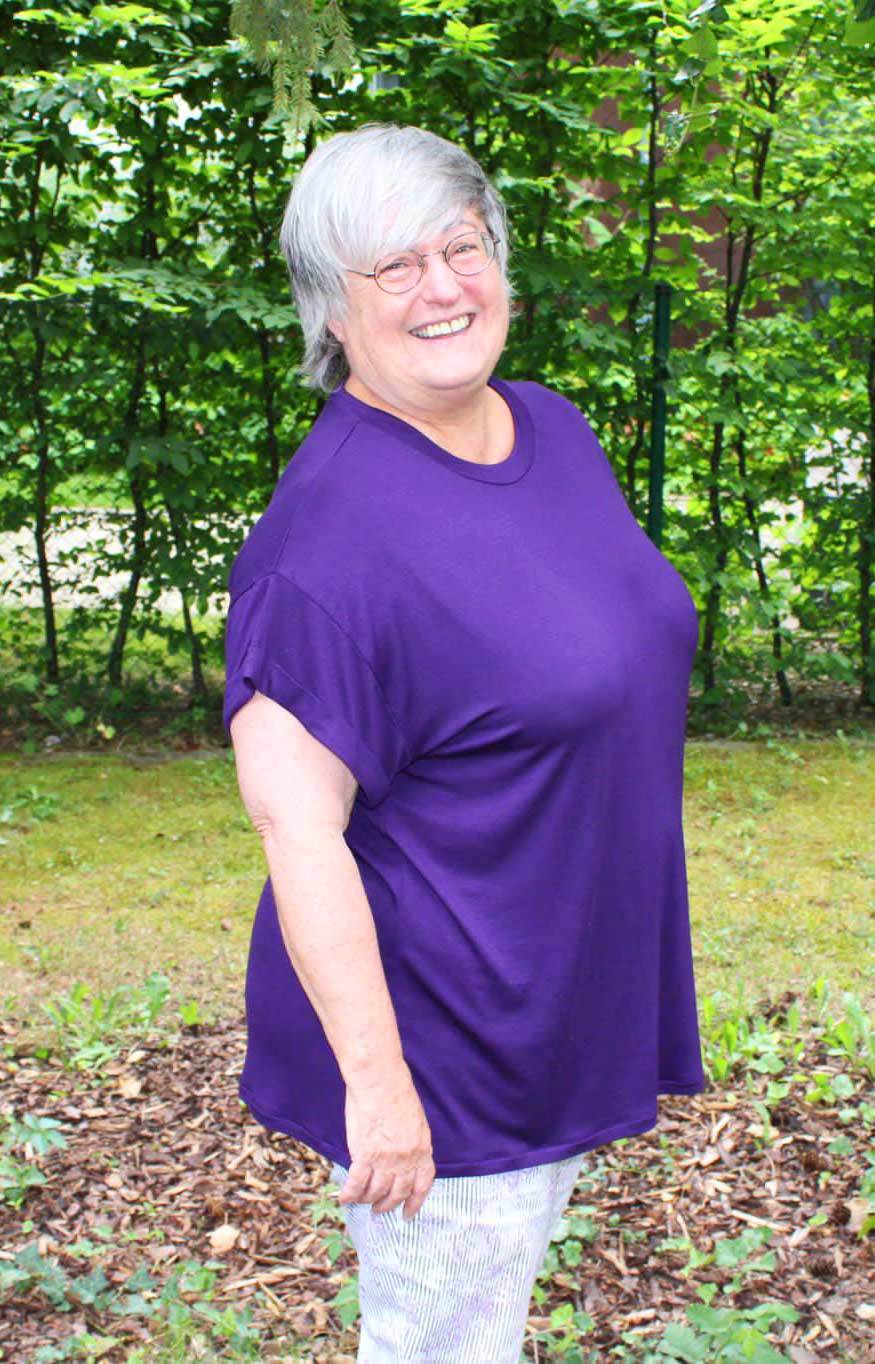 Schnittmuster T-Shirt Kleid UVA (32-58) : - Sewando