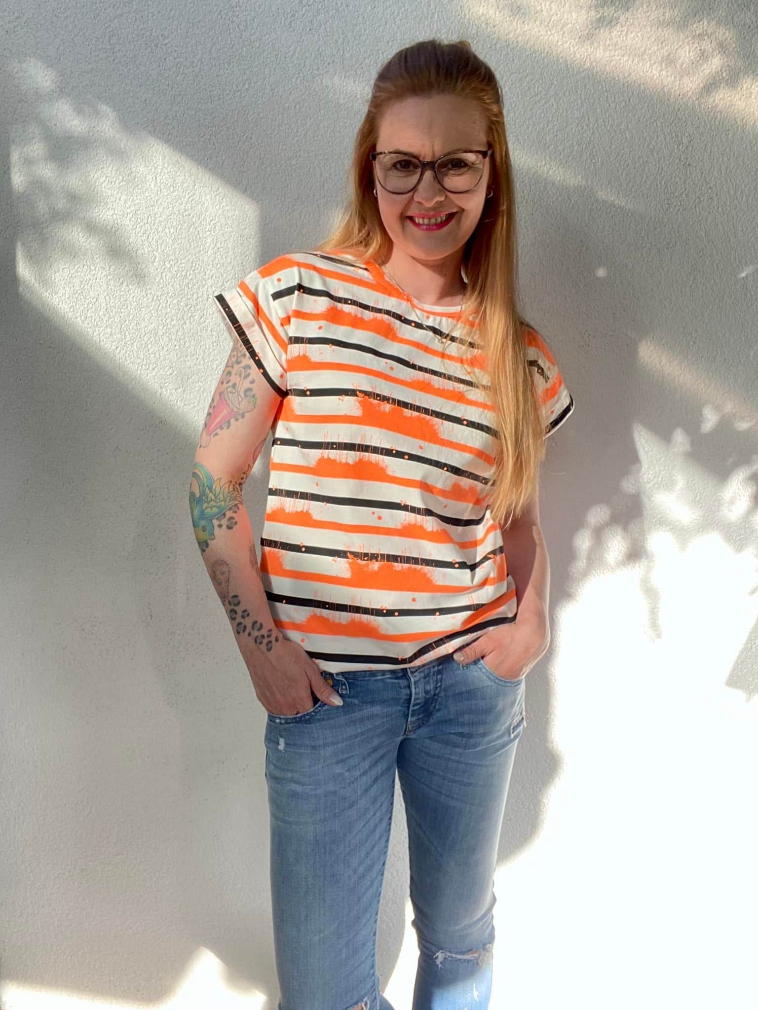 Schnittmuster T-Shirt Kleid UVA (32-58) : - Sewando