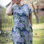 Schnittmuster T-Shirt Kleid UVA (32-58) : - Sewando