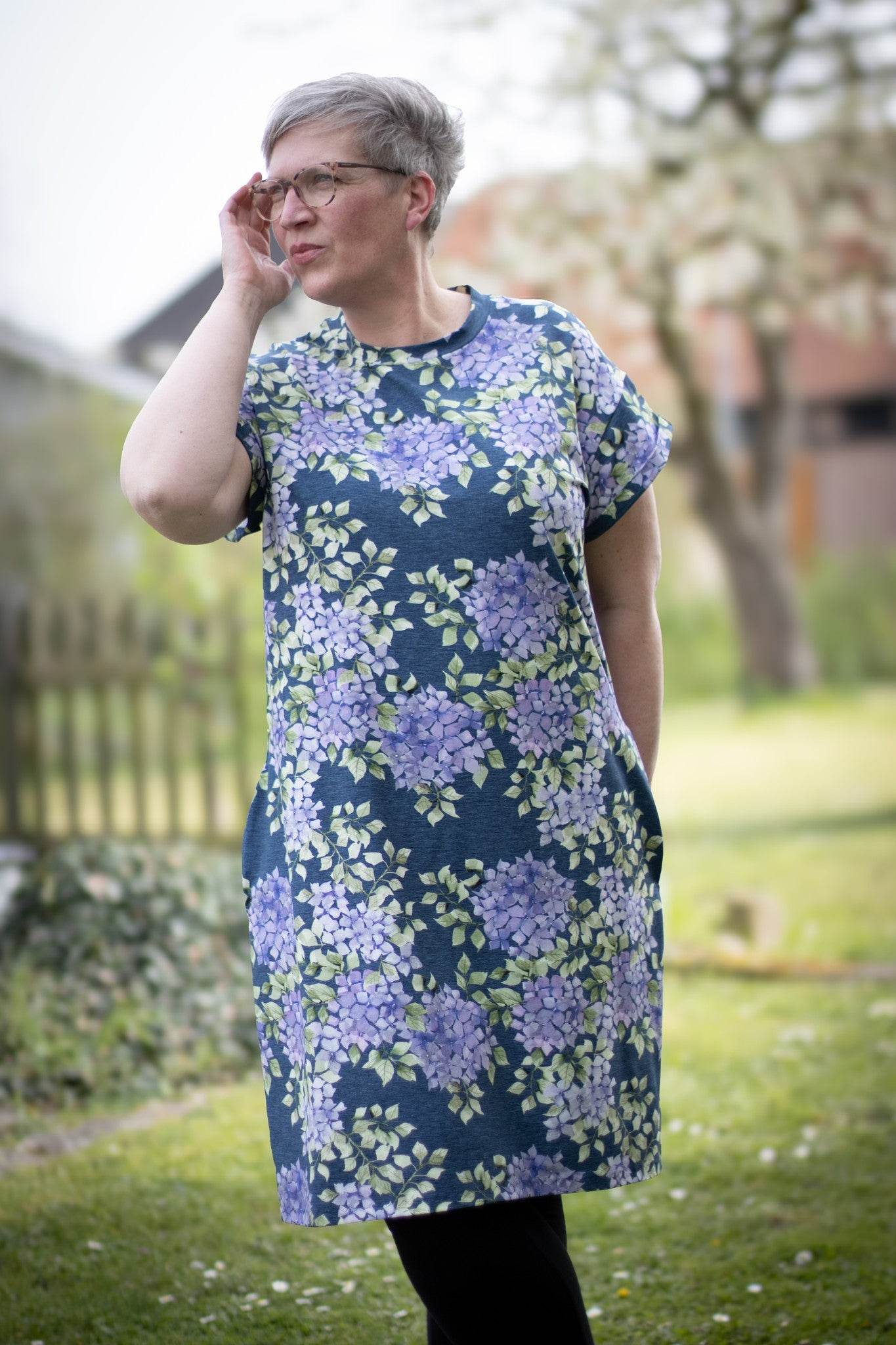 Schnittmuster T-Shirt Kleid UVA (32-58) : - Sewando