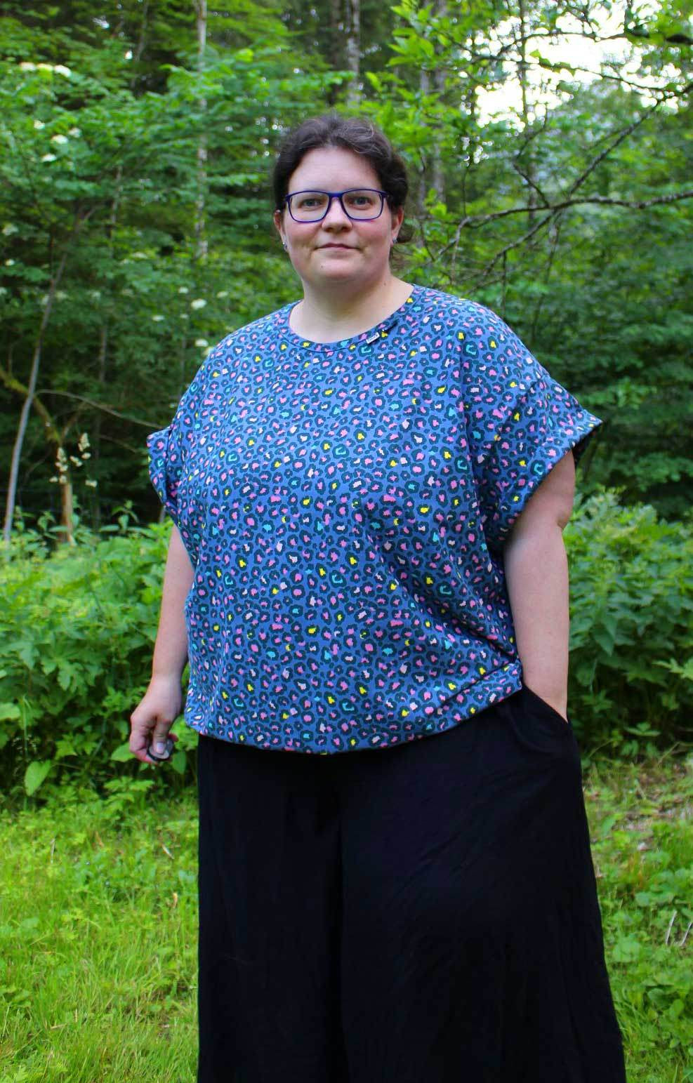 Schnittmuster T-Shirt Kleid UVA (32-58) : - Sewando