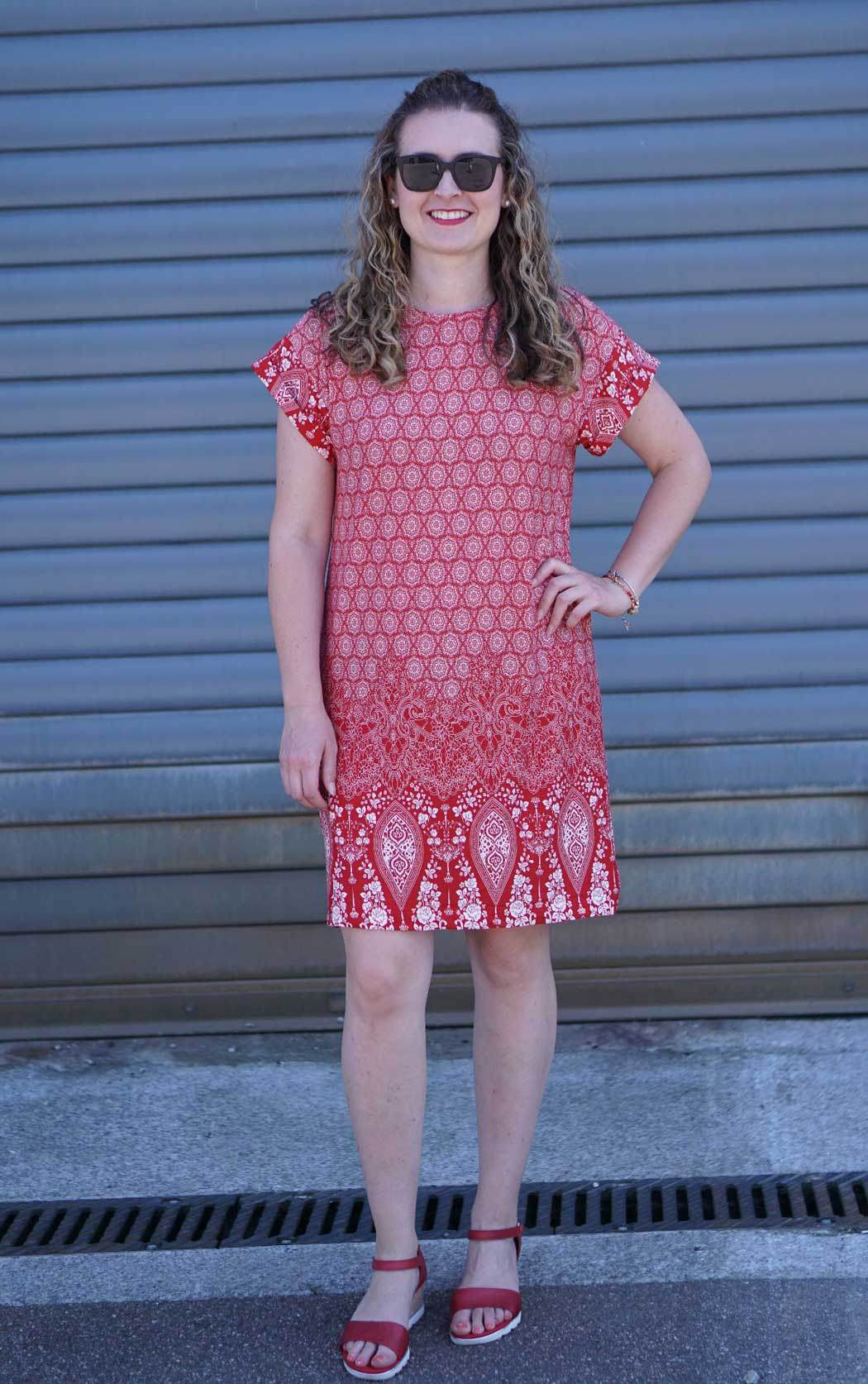 Schnittmuster T-Shirt Kleid UVA (32-58) : - Sewando