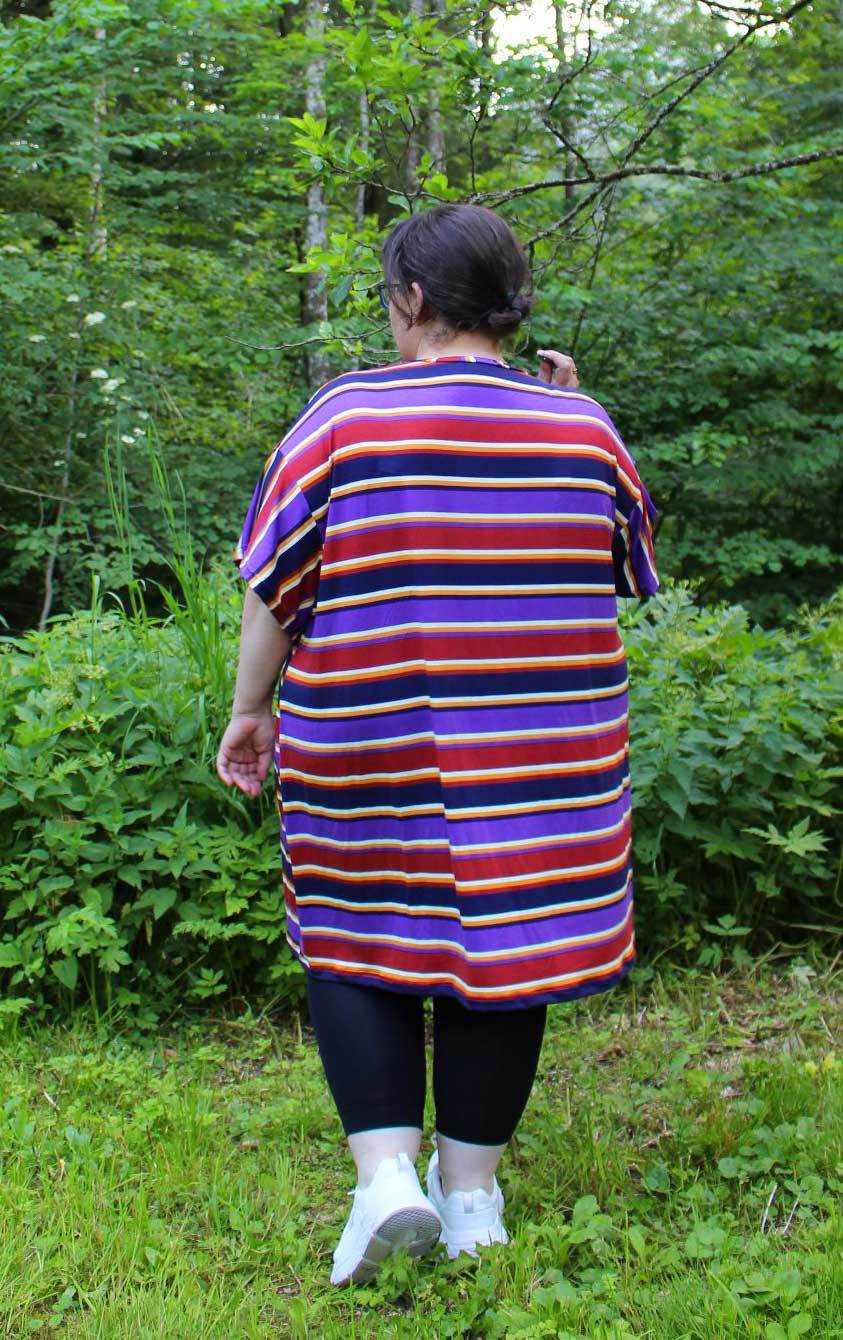 Schnittmuster T-Shirt Kleid UVA (32-58) : - Sewando