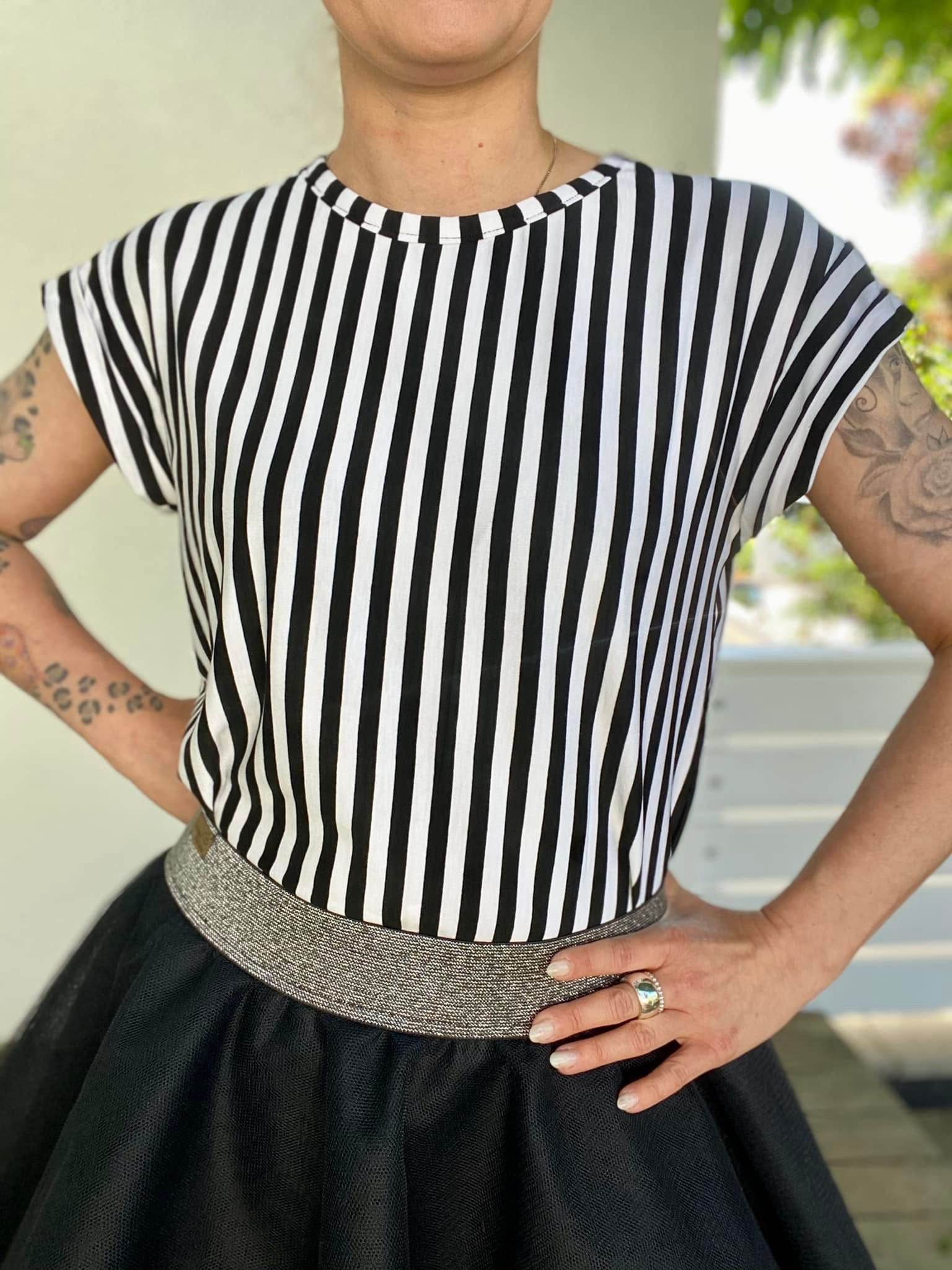 Schnittmuster T-Shirt Kleid UVA (32-58) : - Sewando