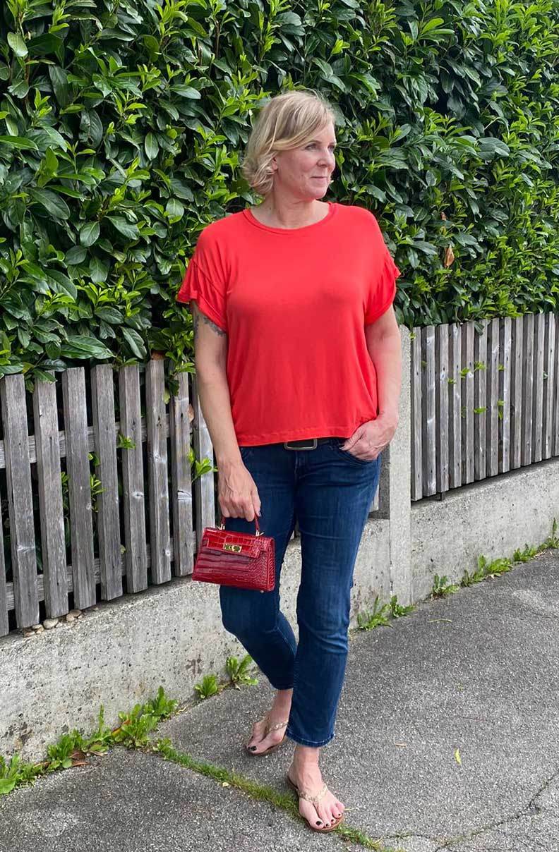 Schnittmuster T-Shirt Kleid UVA (32-58) : - Sewando