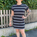 Schnittmuster T-Shirt Kleid UVA (32-58) : - Sewando