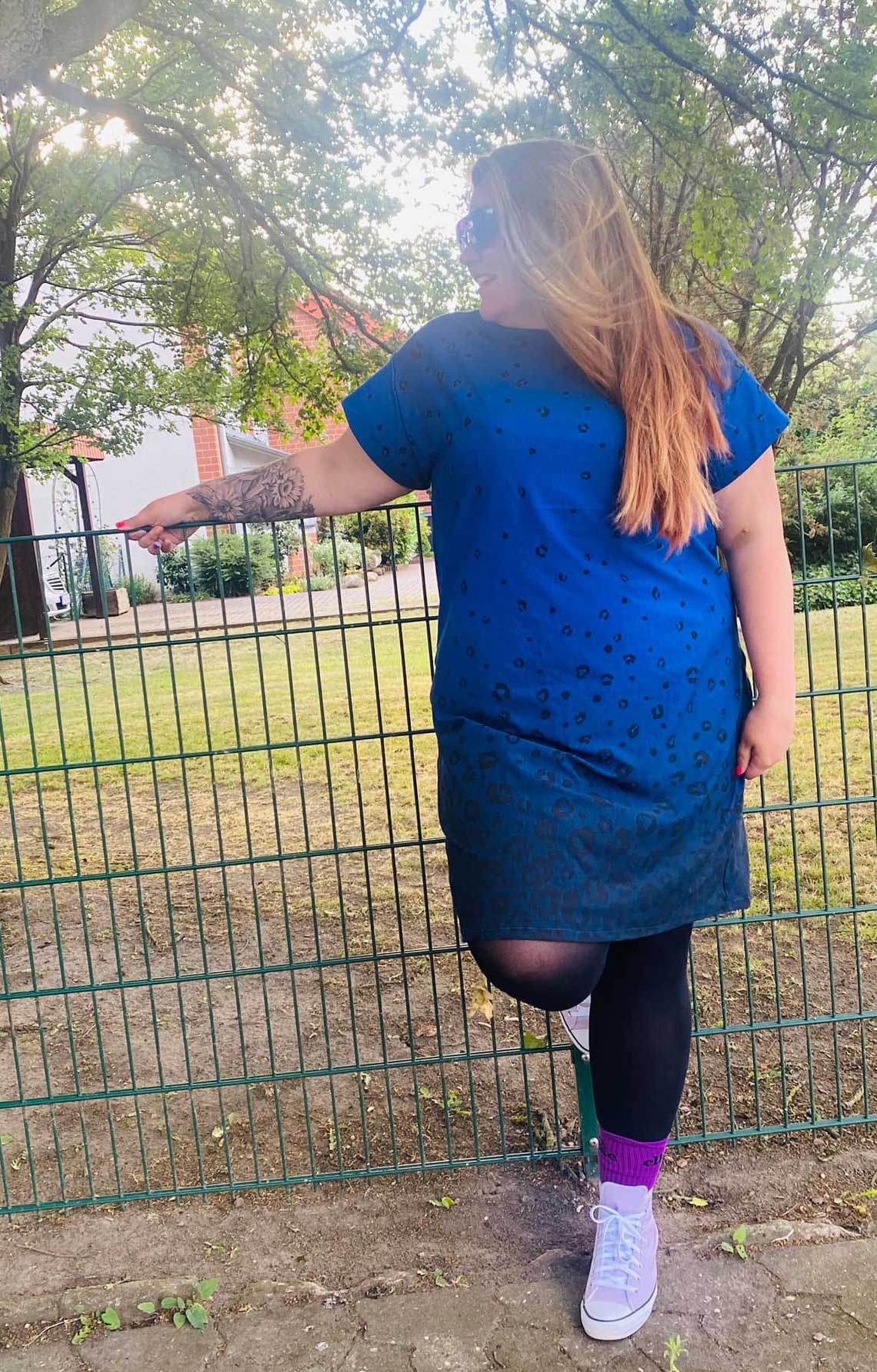 Schnittmuster T-Shirt Kleid UVA (32-58) : - Sewando