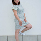 Schnittmuster T-Shirt Kleid UVA (32-58) : - Sewando