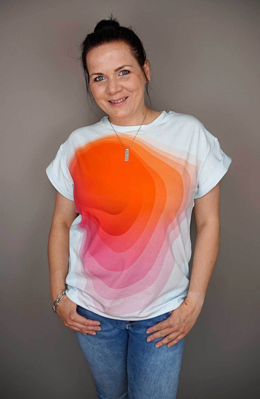 Schnittmuster T-Shirt Kleid UVA (32-58) : - Sewando