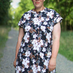 Schnittmuster T-Shirt Kleid UVA (32-58) : - Sewando