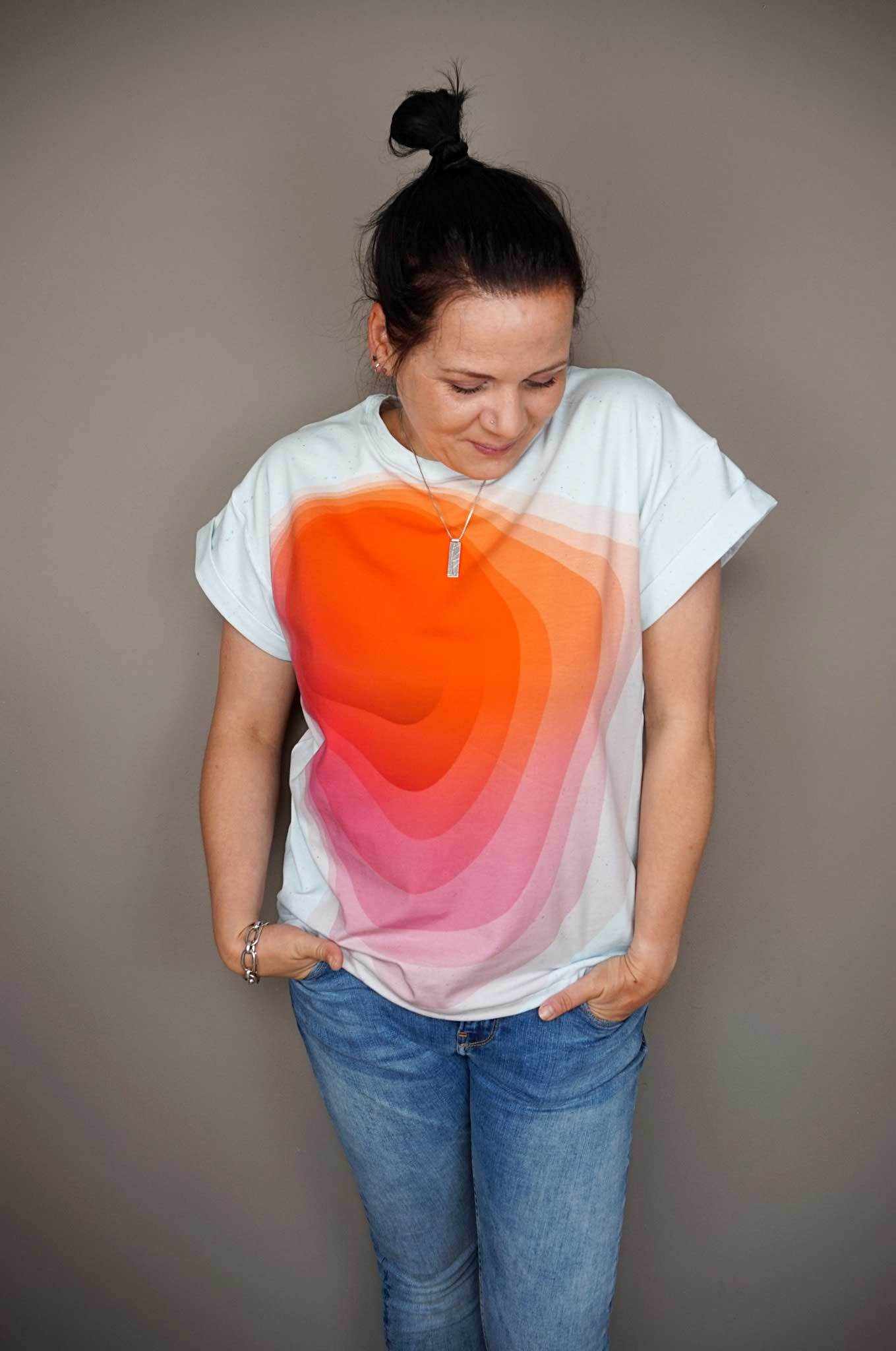 Schnittmuster T-Shirt Kleid UVA (32-58) : - Sewando