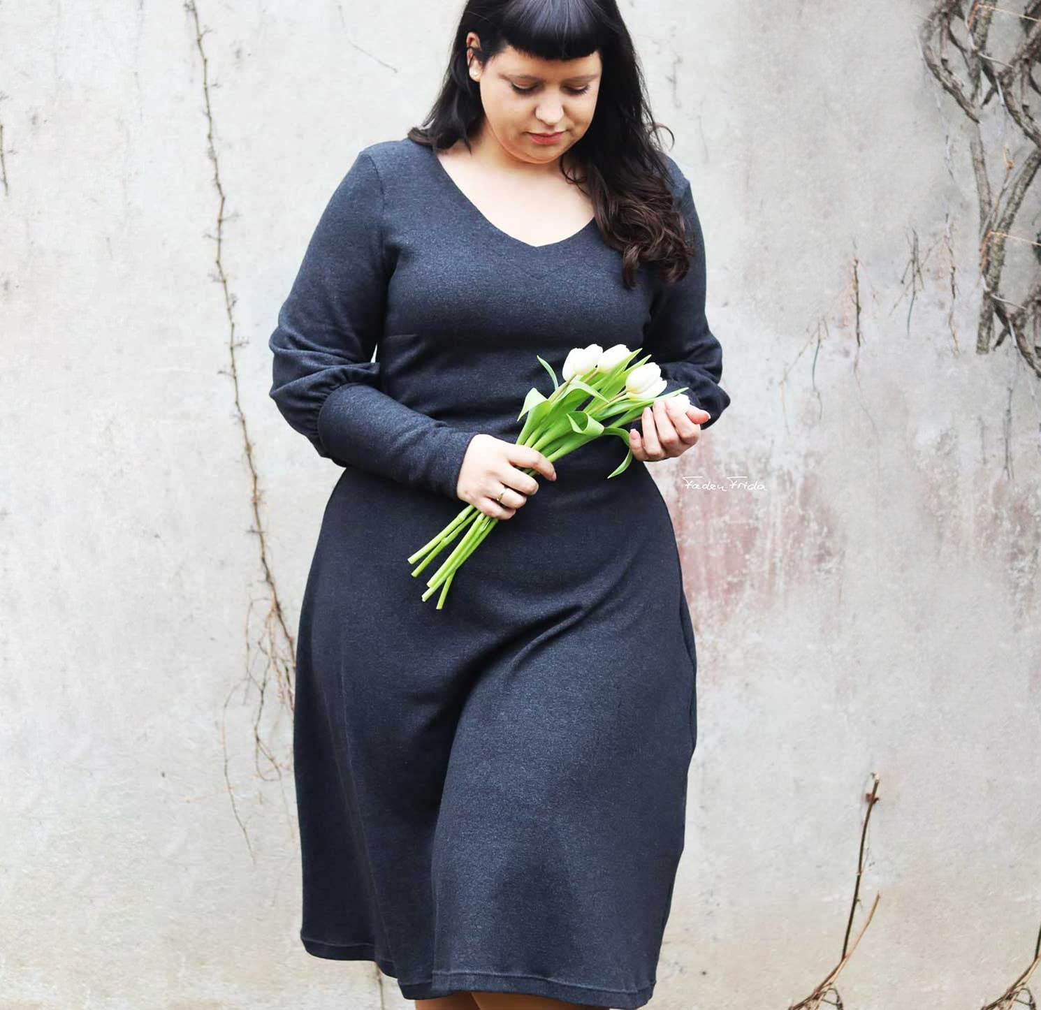 Schnittmuster Varianten-Kleid FLORIANA (32-56): - Sewando