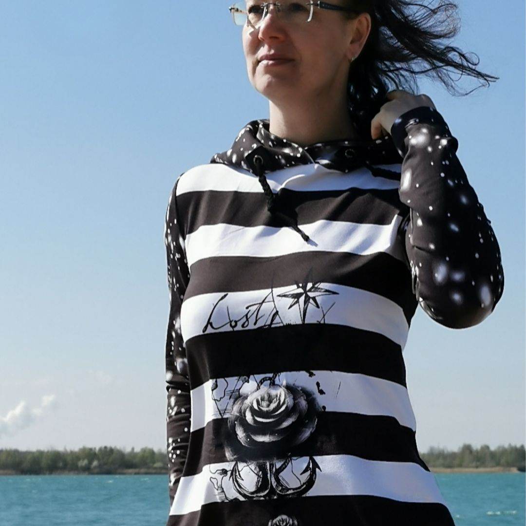 Schnittmuster Damen Kleid Vicky Gr. 34-54 A4 / Großformat - Sewando
