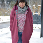 Schnittmuster Sweatmantel SUMARE (XXS-3XL) : - Sewando