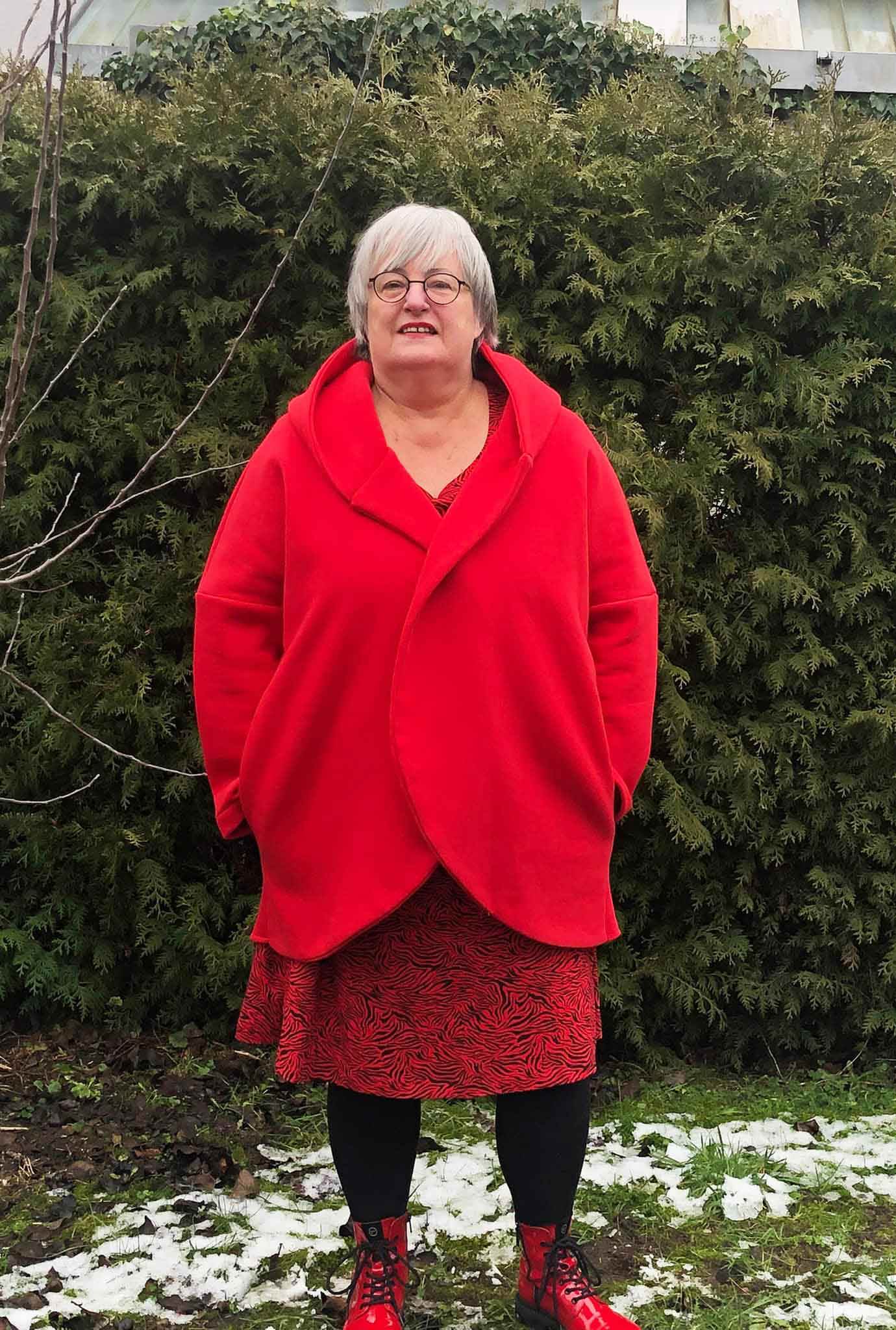 Schnittmuster Sweatmantel SUMARE (XXS-3XL) : - Sewando