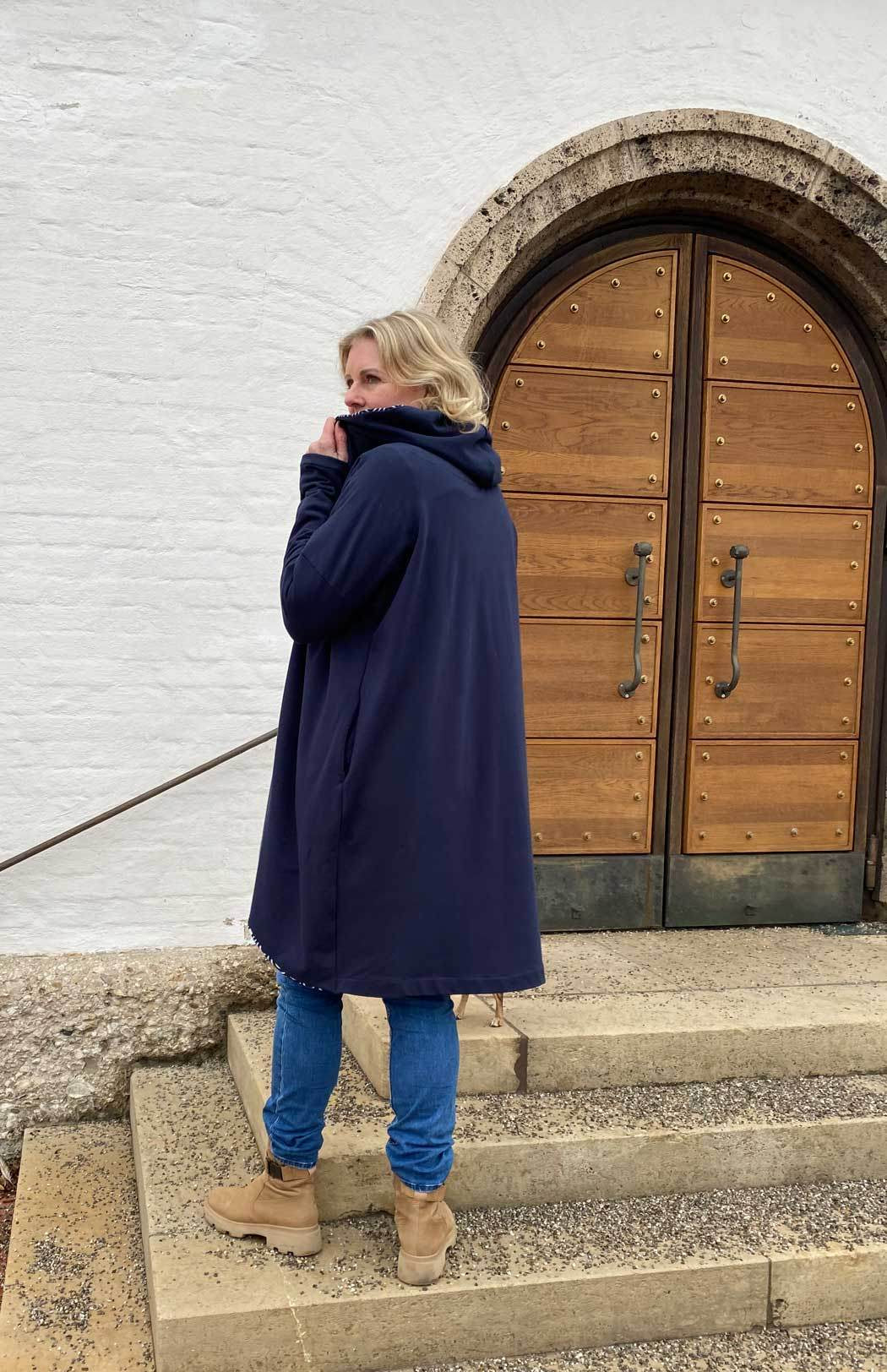 Schnittmuster Sweatmantel SUMARE (XXS-3XL) : - Sewando