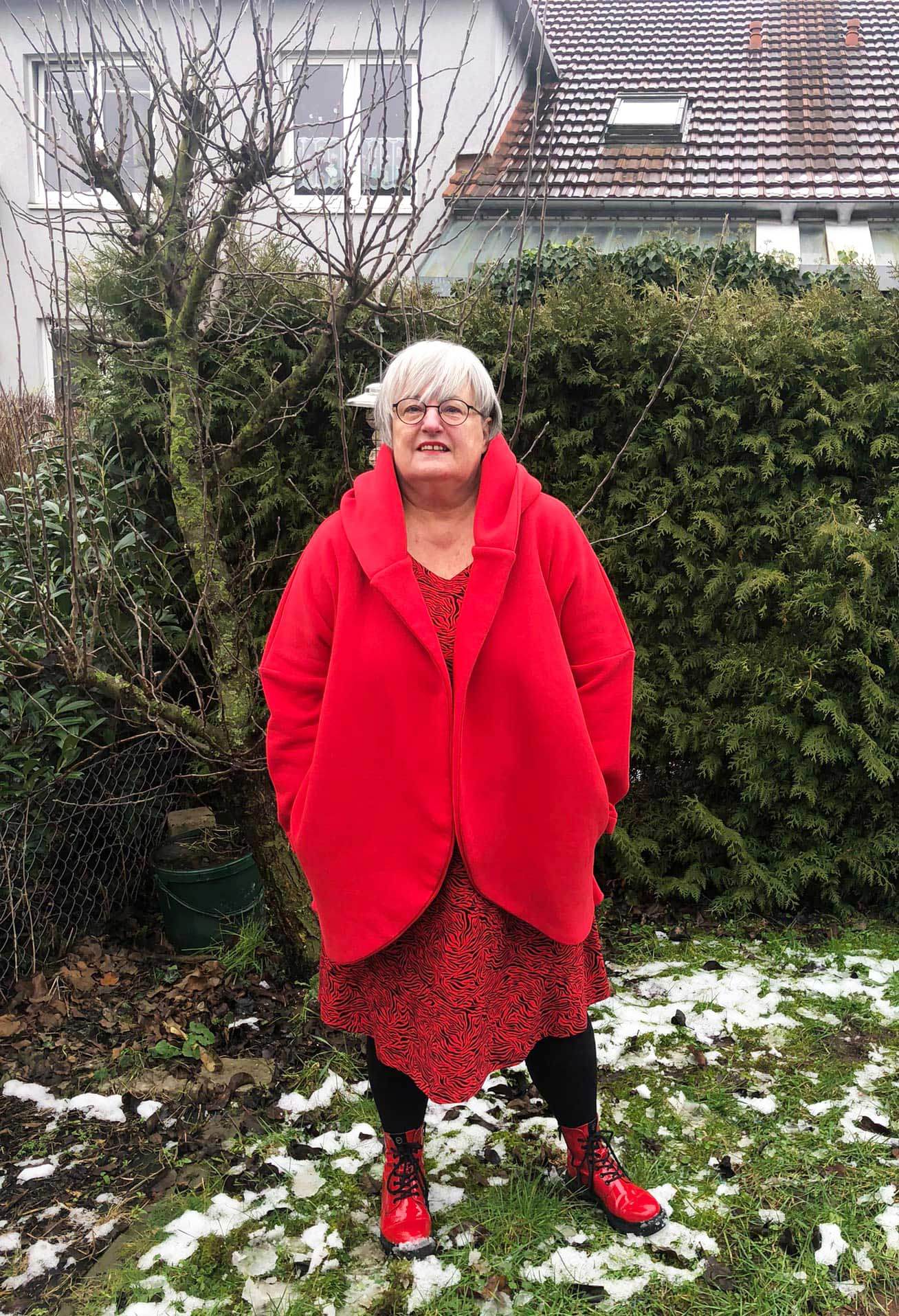 Schnittmuster Sweatmantel SUMARE (XXS-3XL) : - Sewando