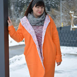 Schnittmuster Sweatmantel SUMARE (XXS-3XL) : - Sewando