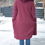 Schnittmuster Sweatmantel SUMARE (XXS-3XL) : - Sewando