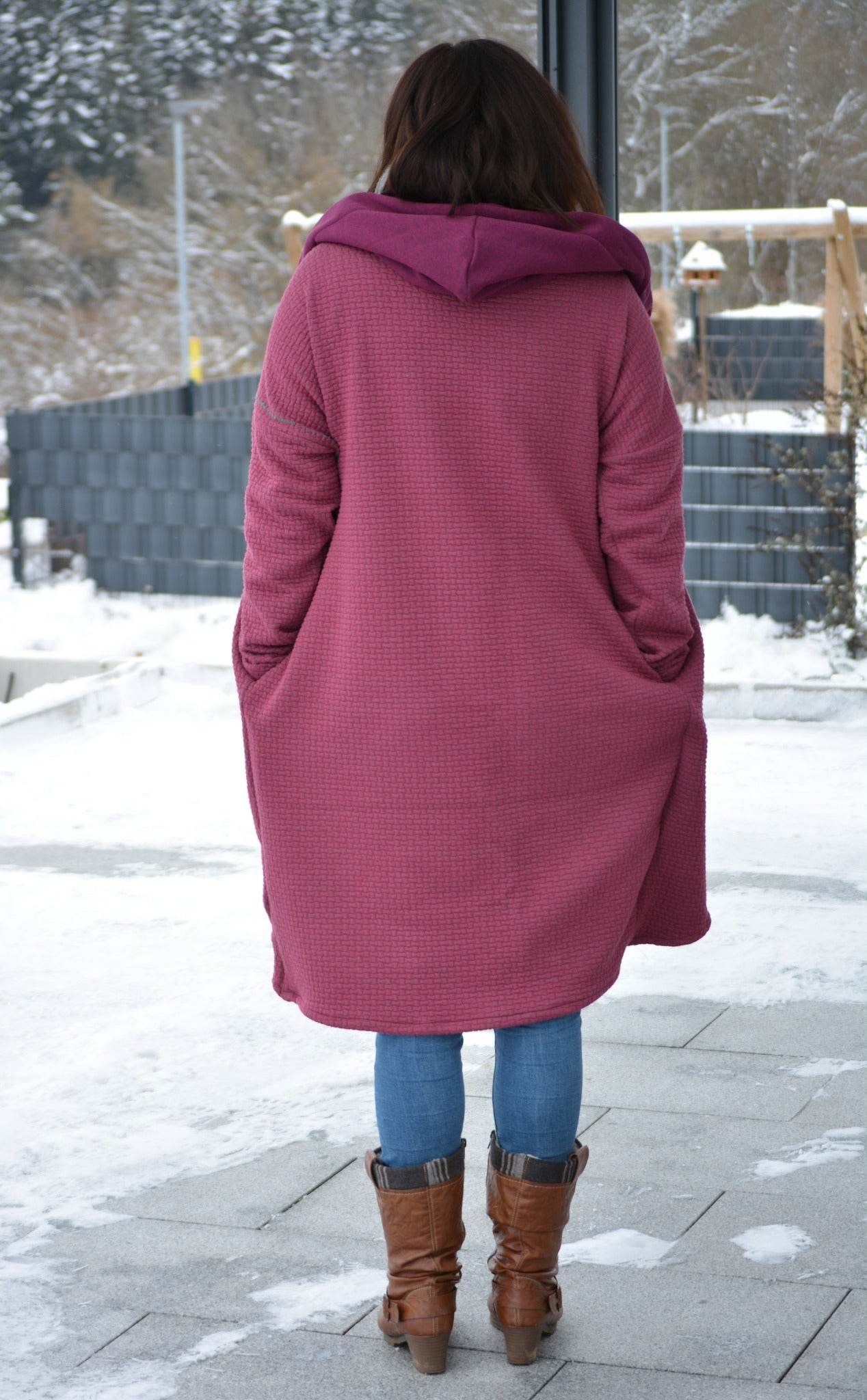 Schnittmuster Sweatmantel SUMARE (XXS-3XL) : - Sewando