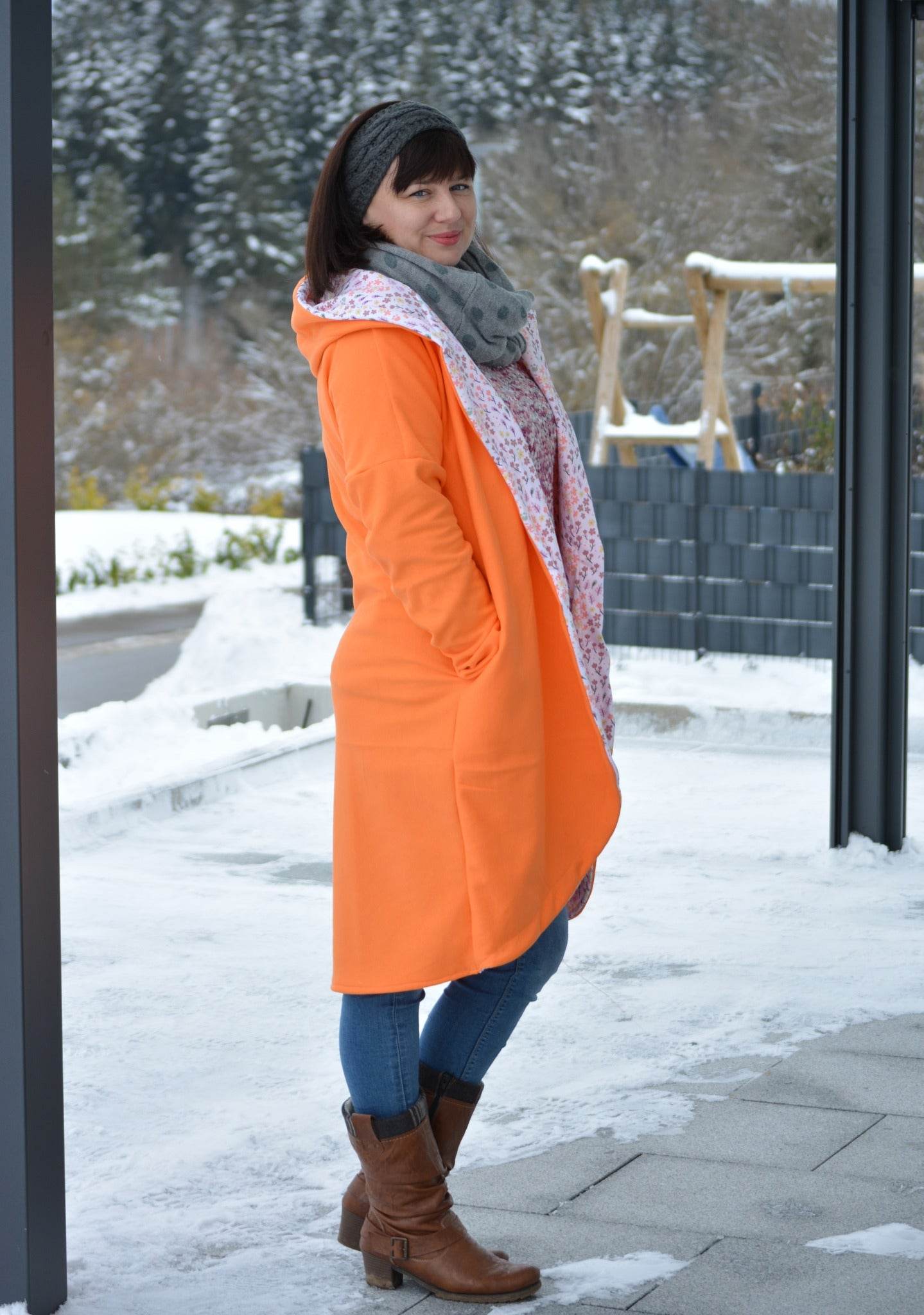 Schnittmuster Sweatmantel SUMARE (XXS-3XL) : - Sewando