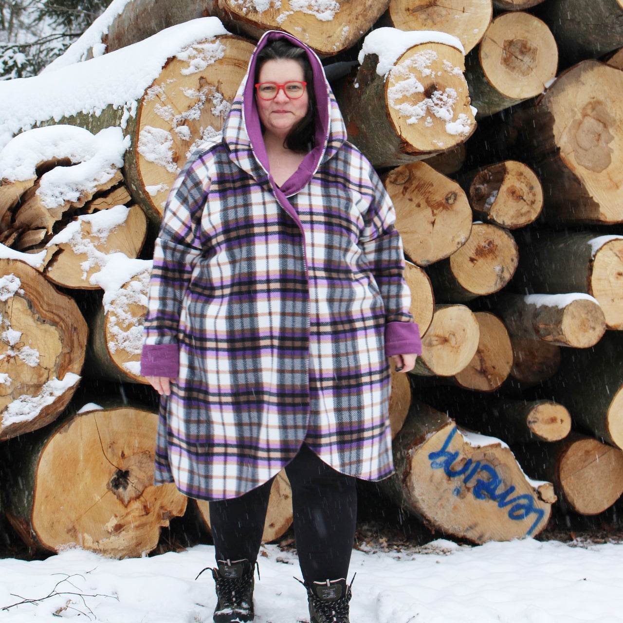 Schnittmuster Sweatmantel SUMARE (XXS-3XL) : - Sewando